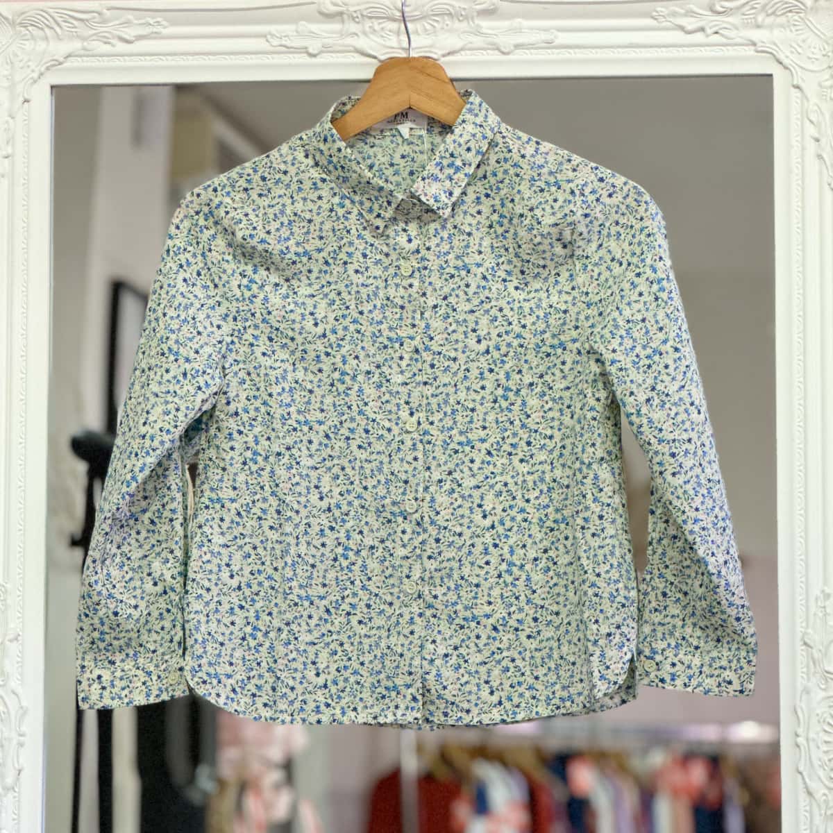 Chemise fleurie junior