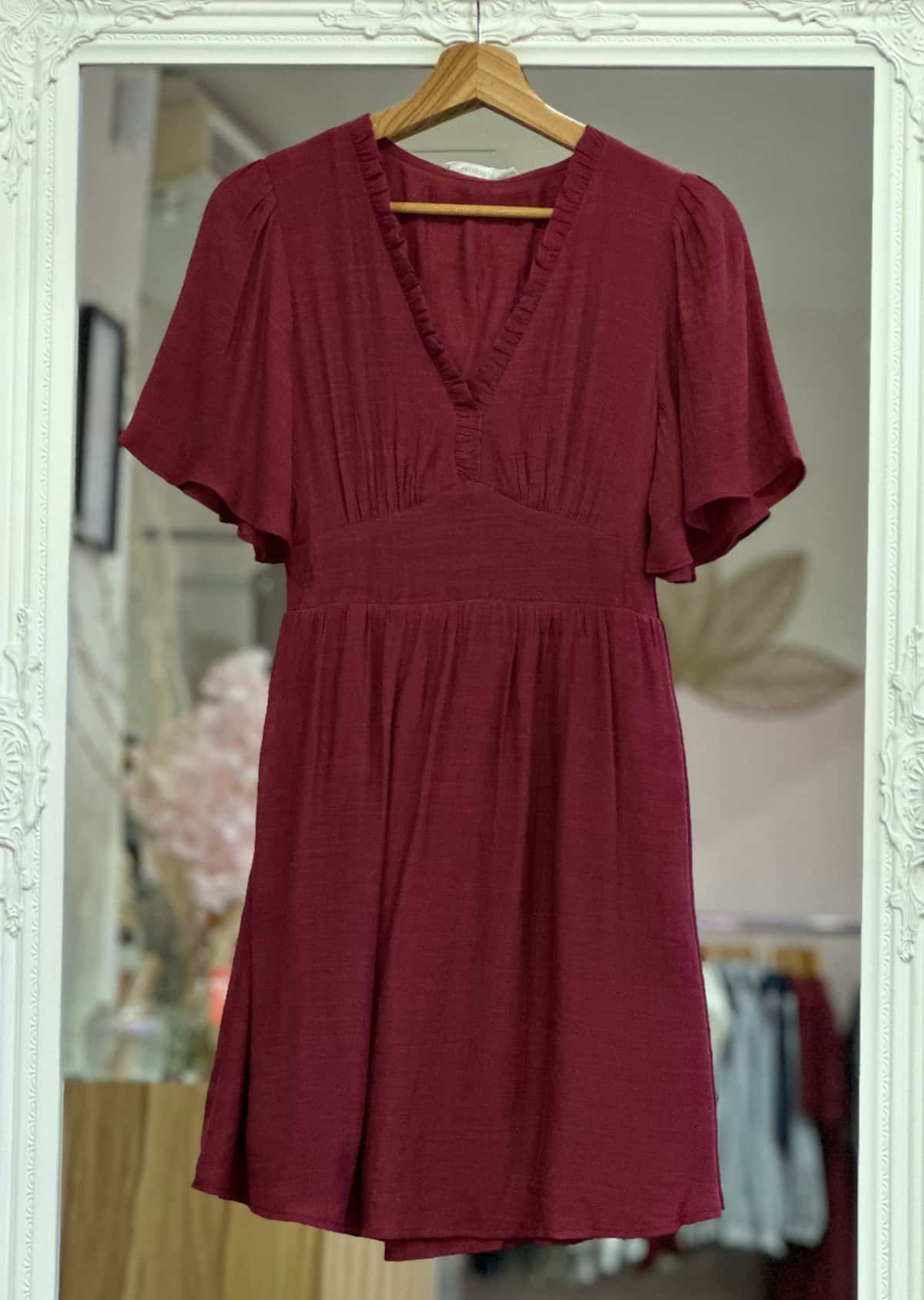 Robe prune femme
