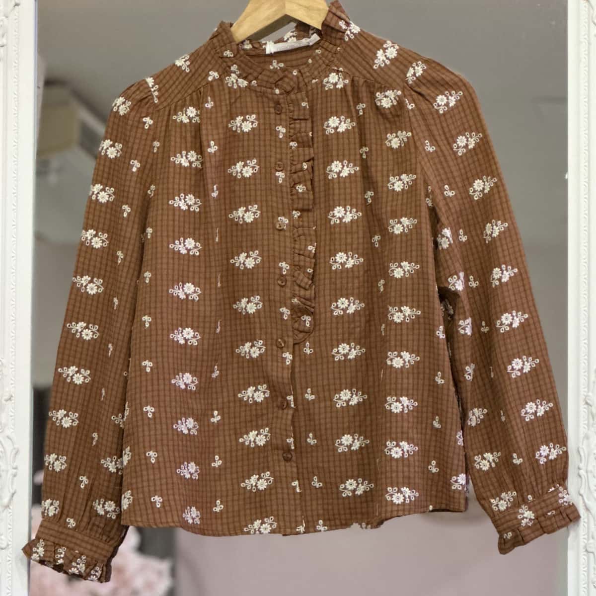 Blouse camel