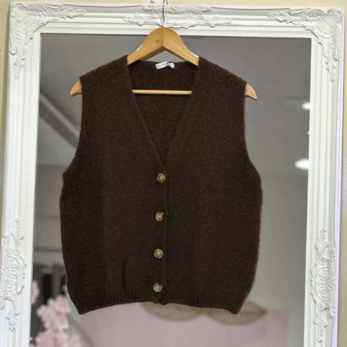 Gilet sans manche chocolat