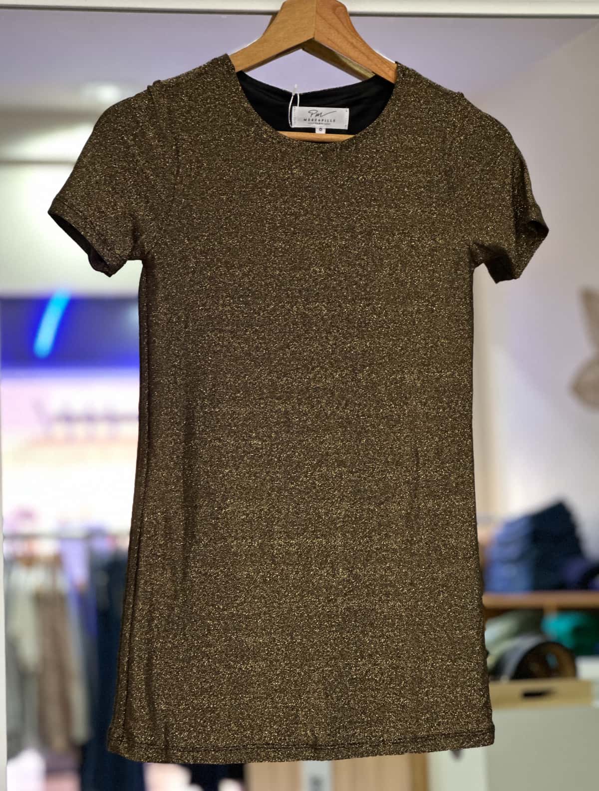 Robe de fête junior doré