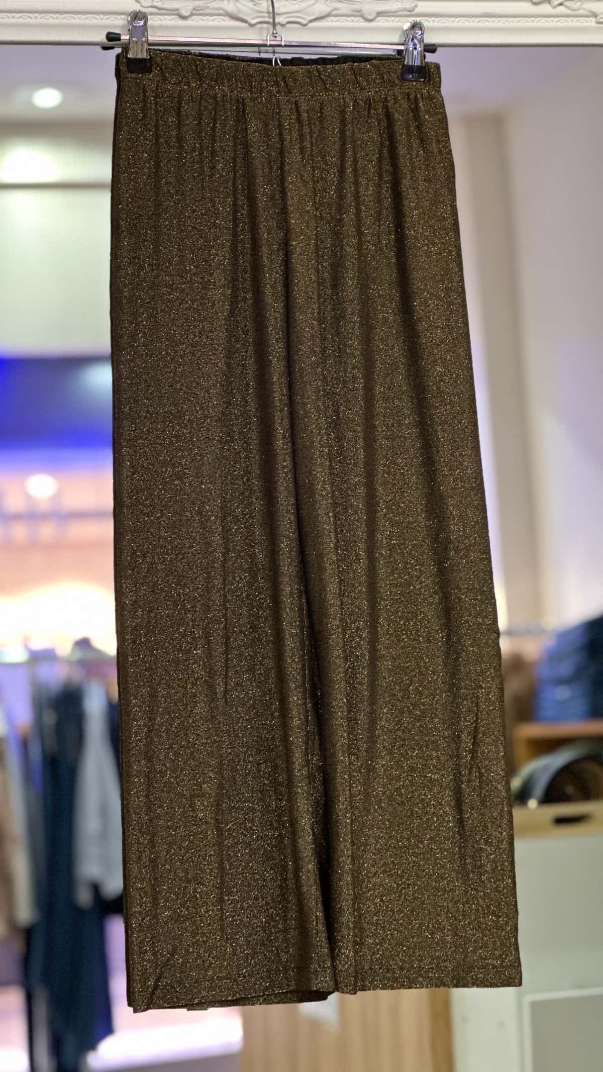 Pantalon de fête doré