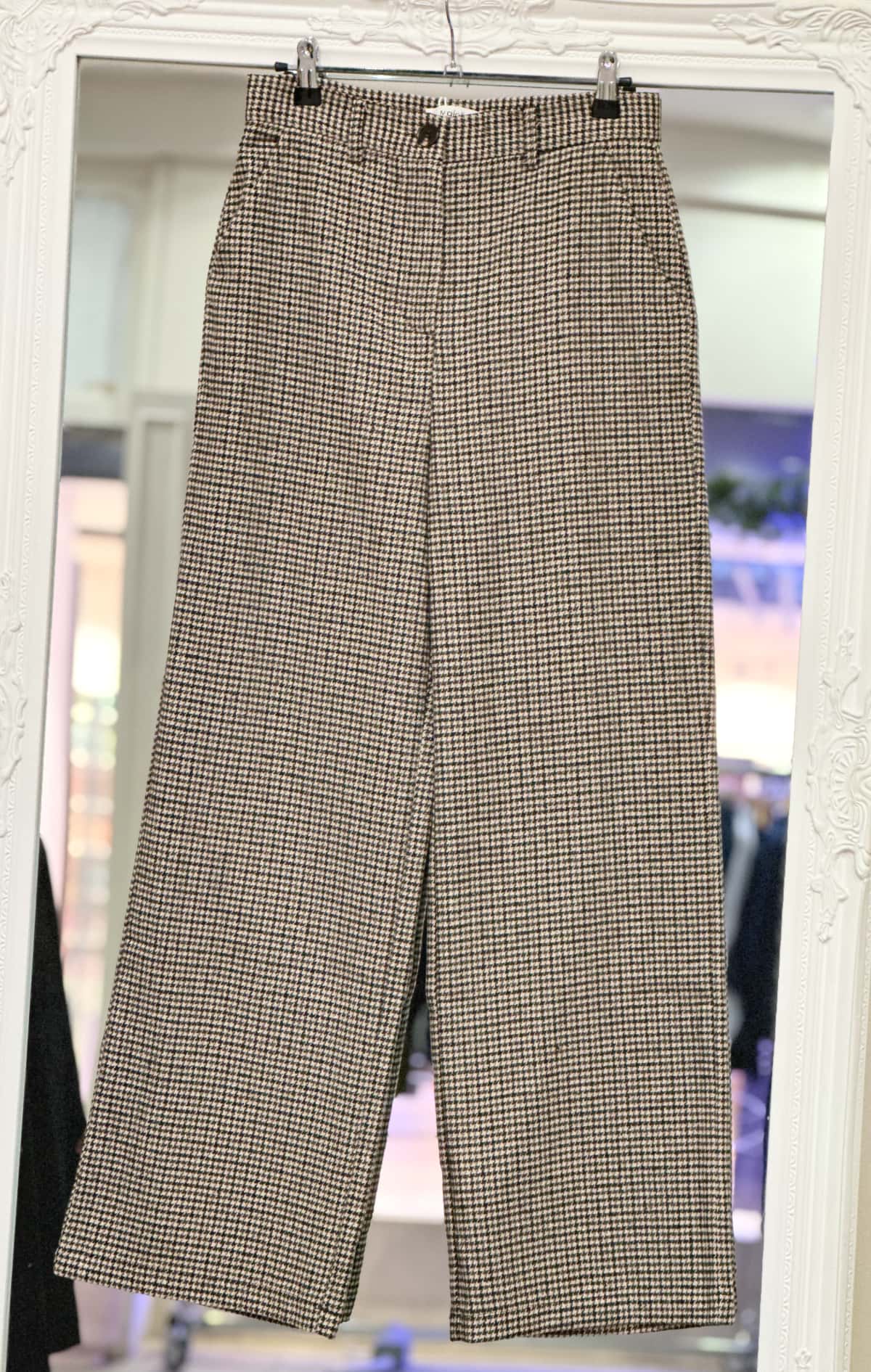 Pantalon pied-de-poule