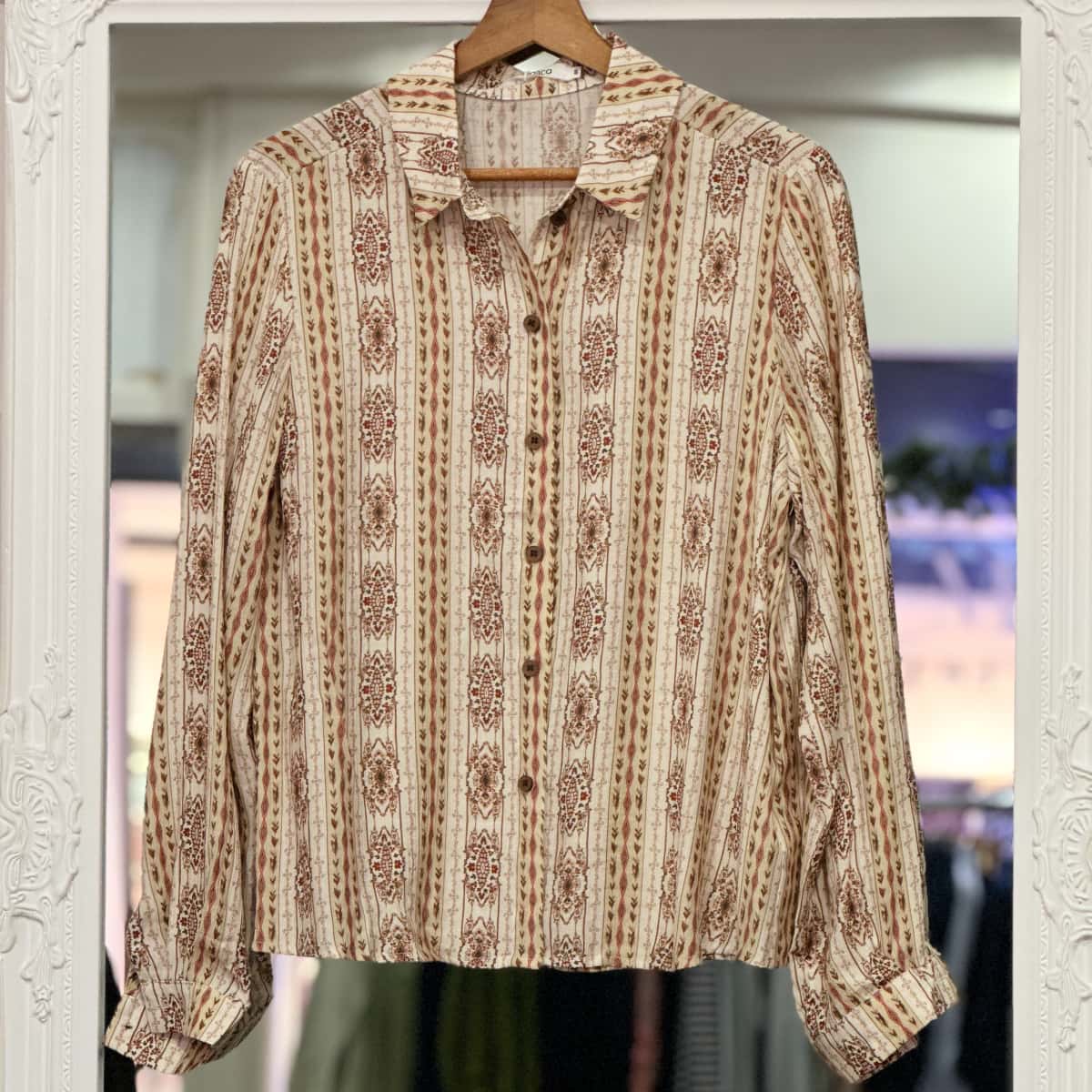 Chemise imprimée majo