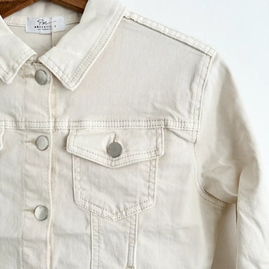 Veste jean ivoire junior