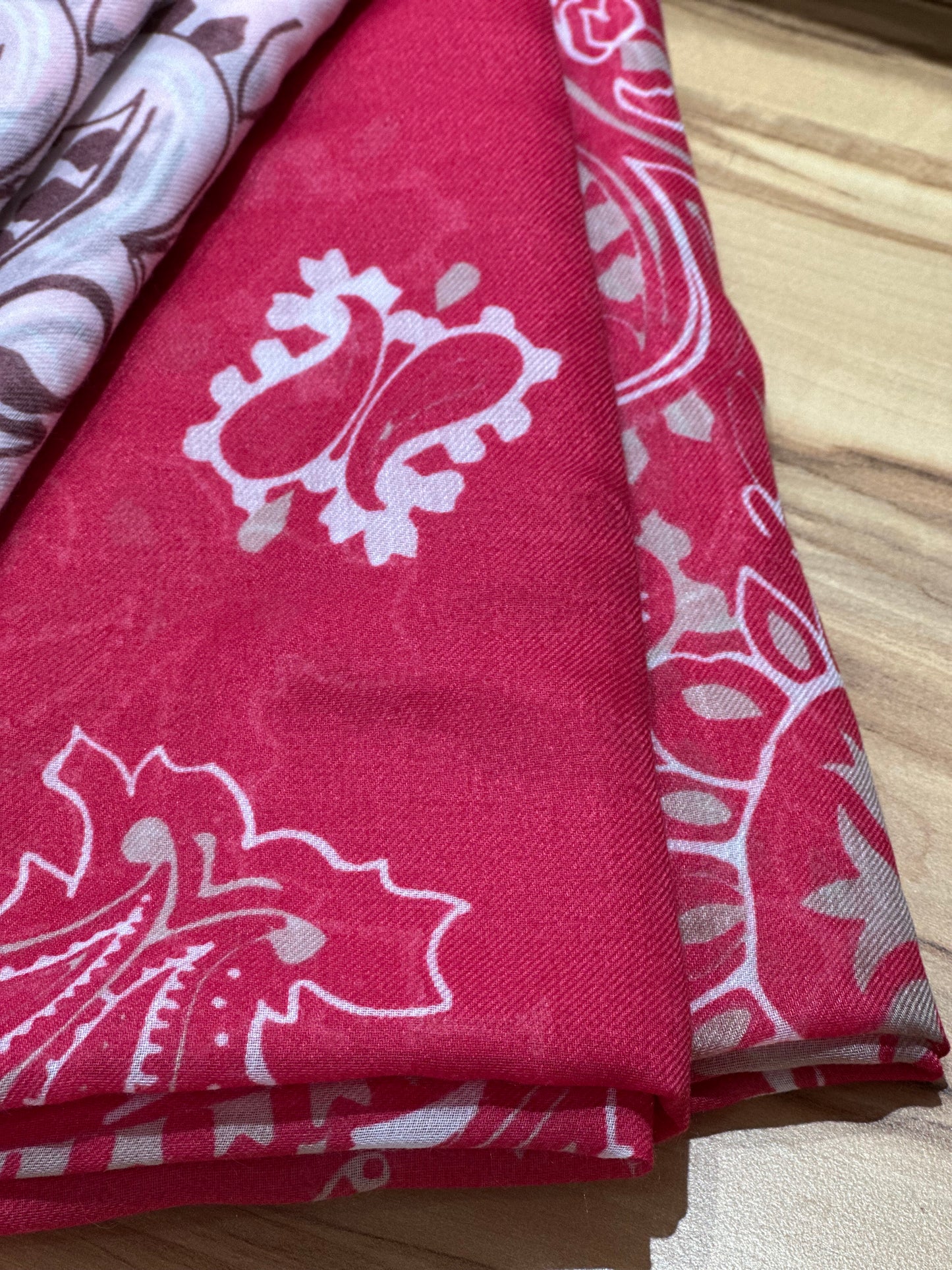 Foulard bandana fushia