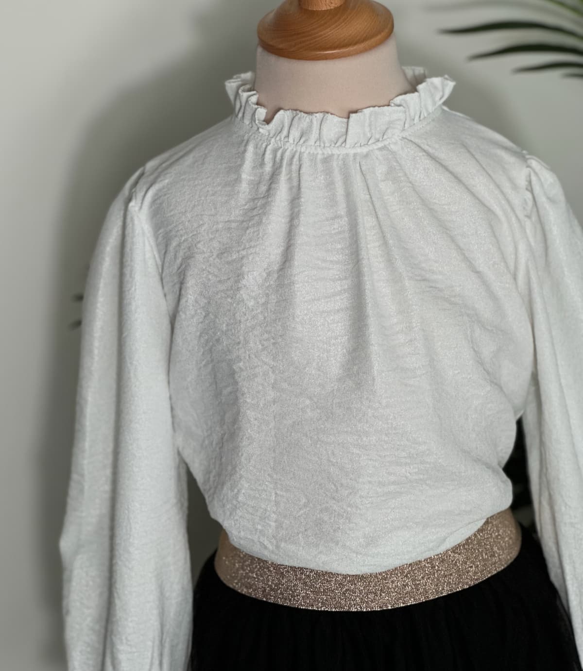 Blouse blanche enfant