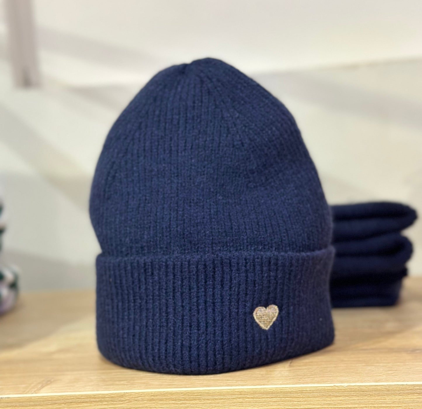 Bonnet cœur enfant