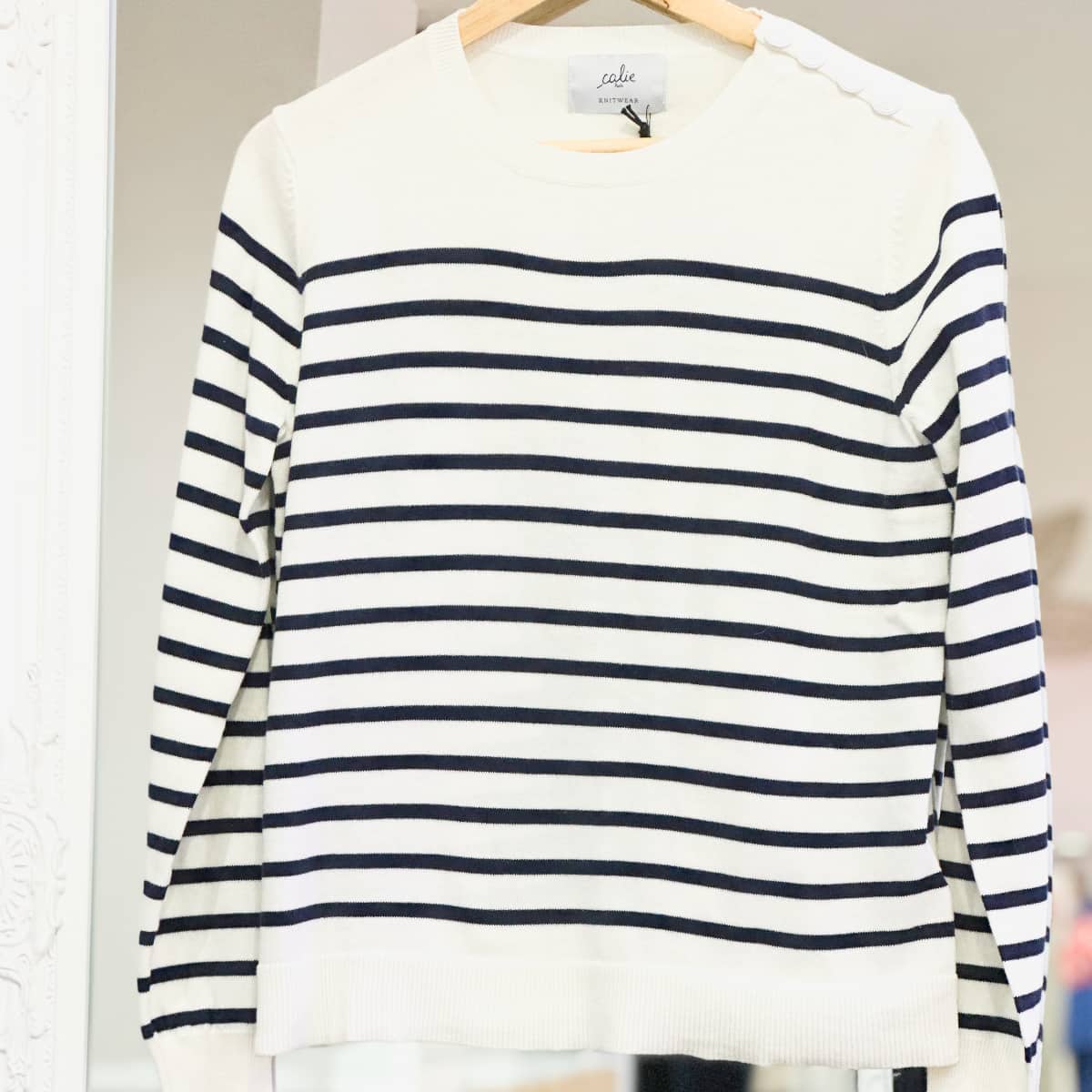 Pull marinière femme