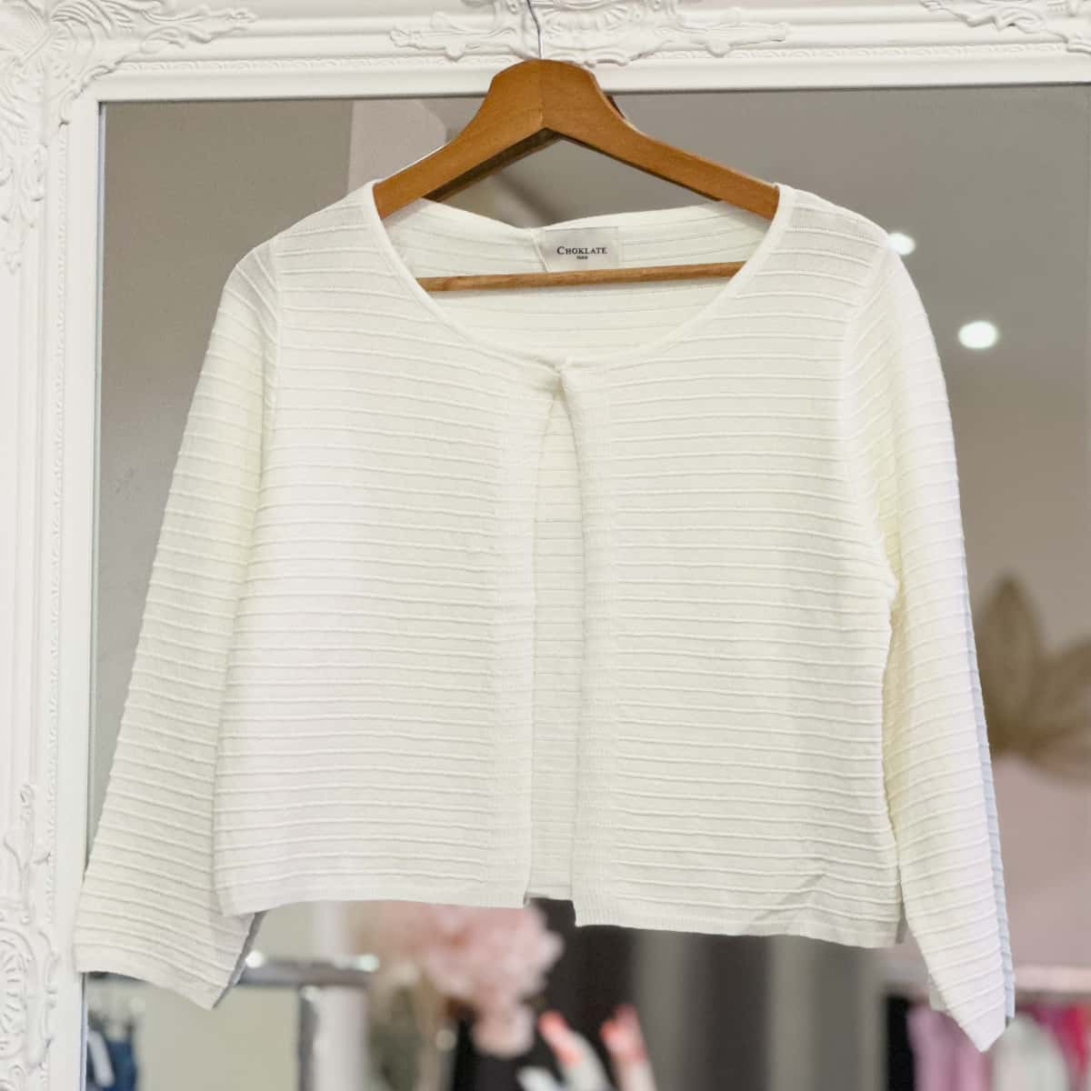 Gilet court femme