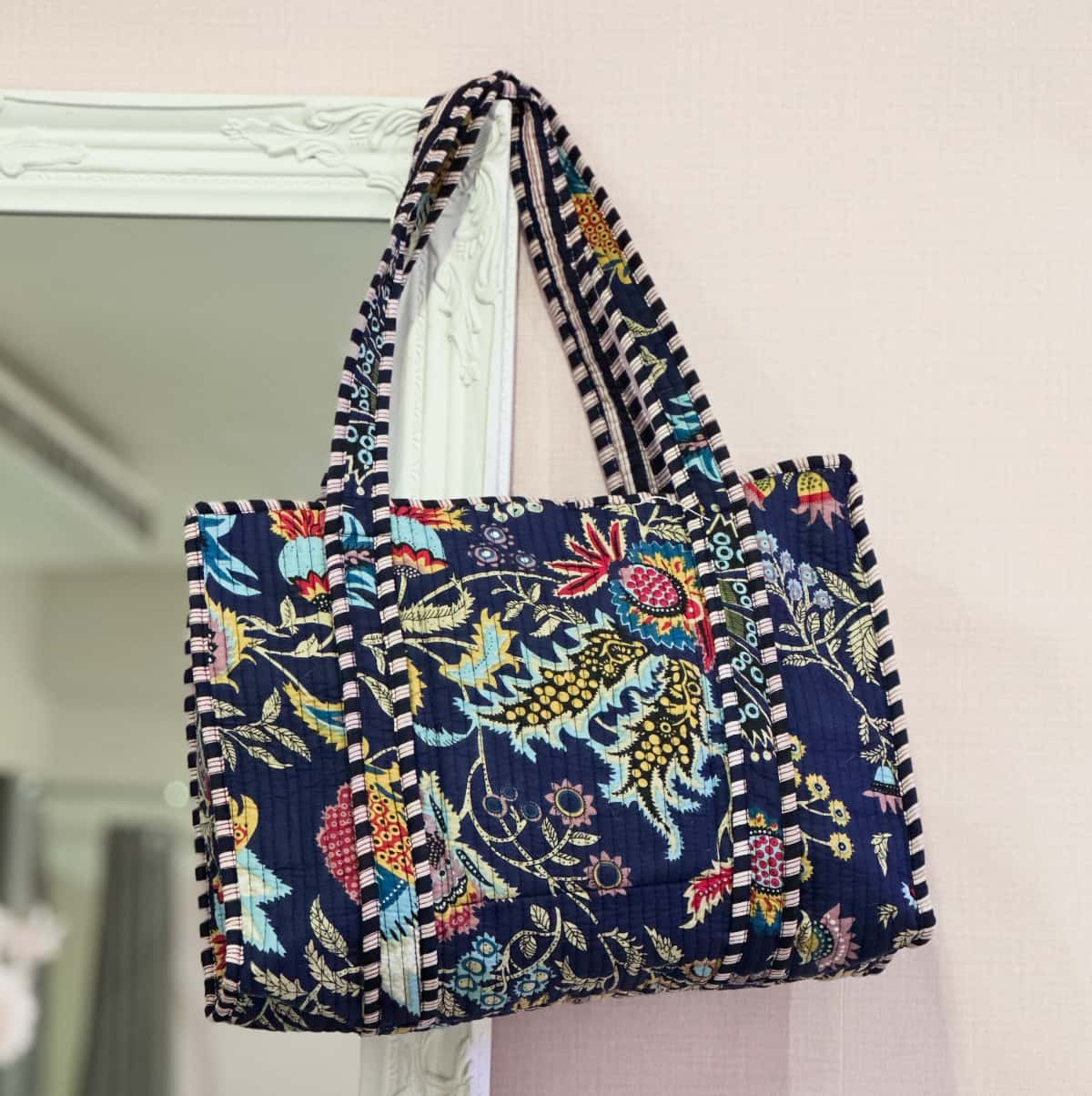 sac cabas matelassé