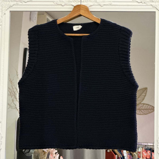 Gilet sans manche marine