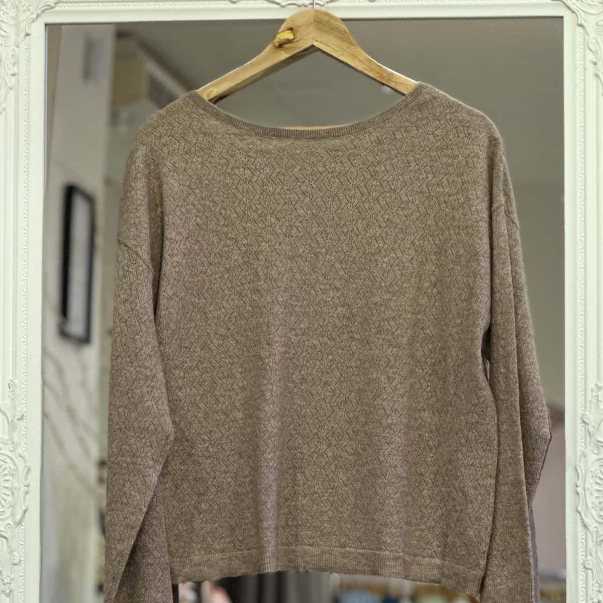Gilet/pull  taupe