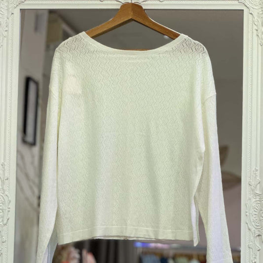 Gilet/pull  ecru