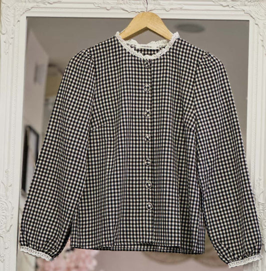 Chemise vichy noir