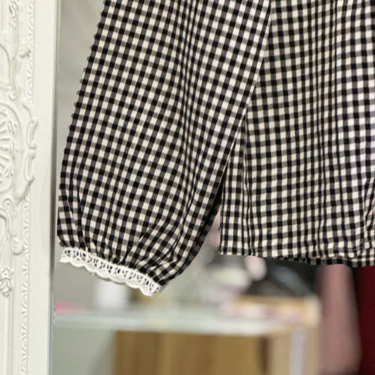 Chemise vichy noir