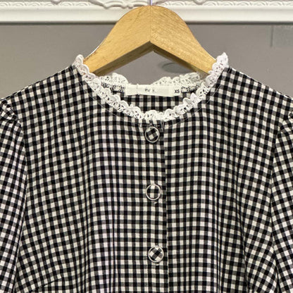 Chemise vichy noir