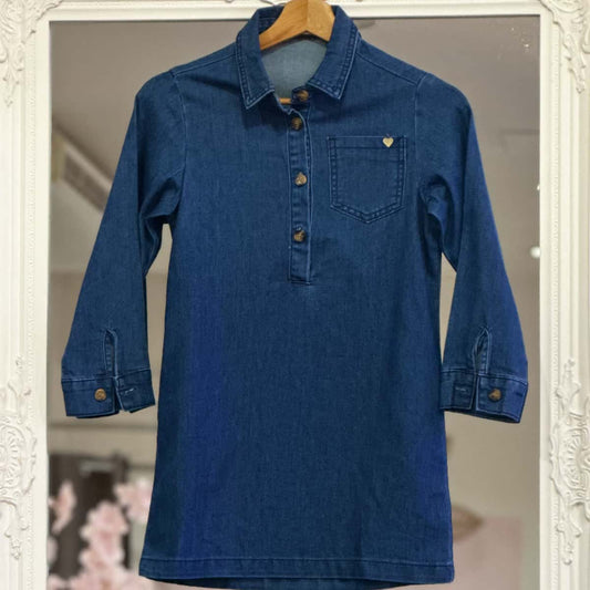 Robe en jean junior