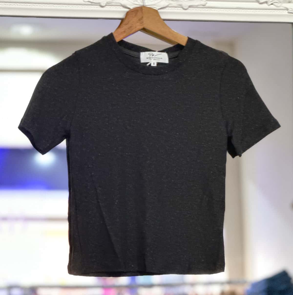 T shirt de fête noir