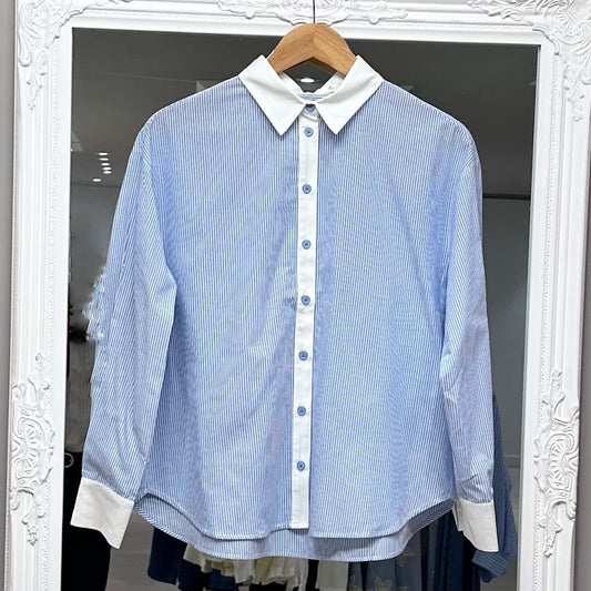 Chemise Clara bleu
