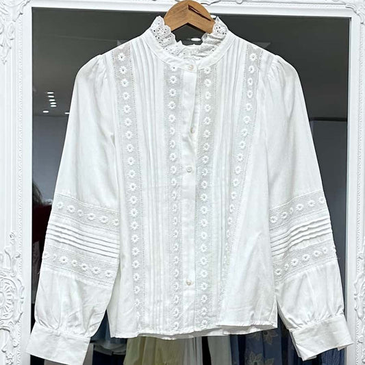 Chemise broderie anglaise Claire