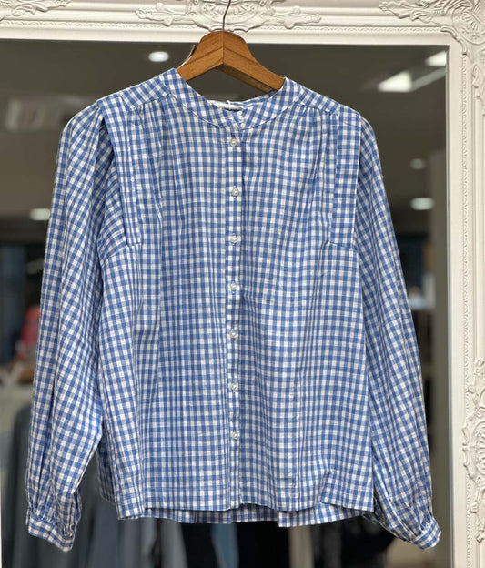 chemise Lali vichy bleu