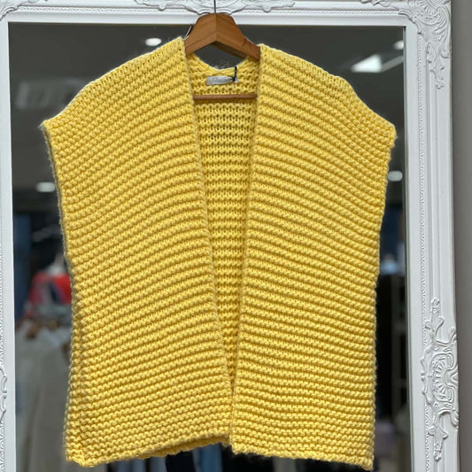 Gilet sans manche jaune E26