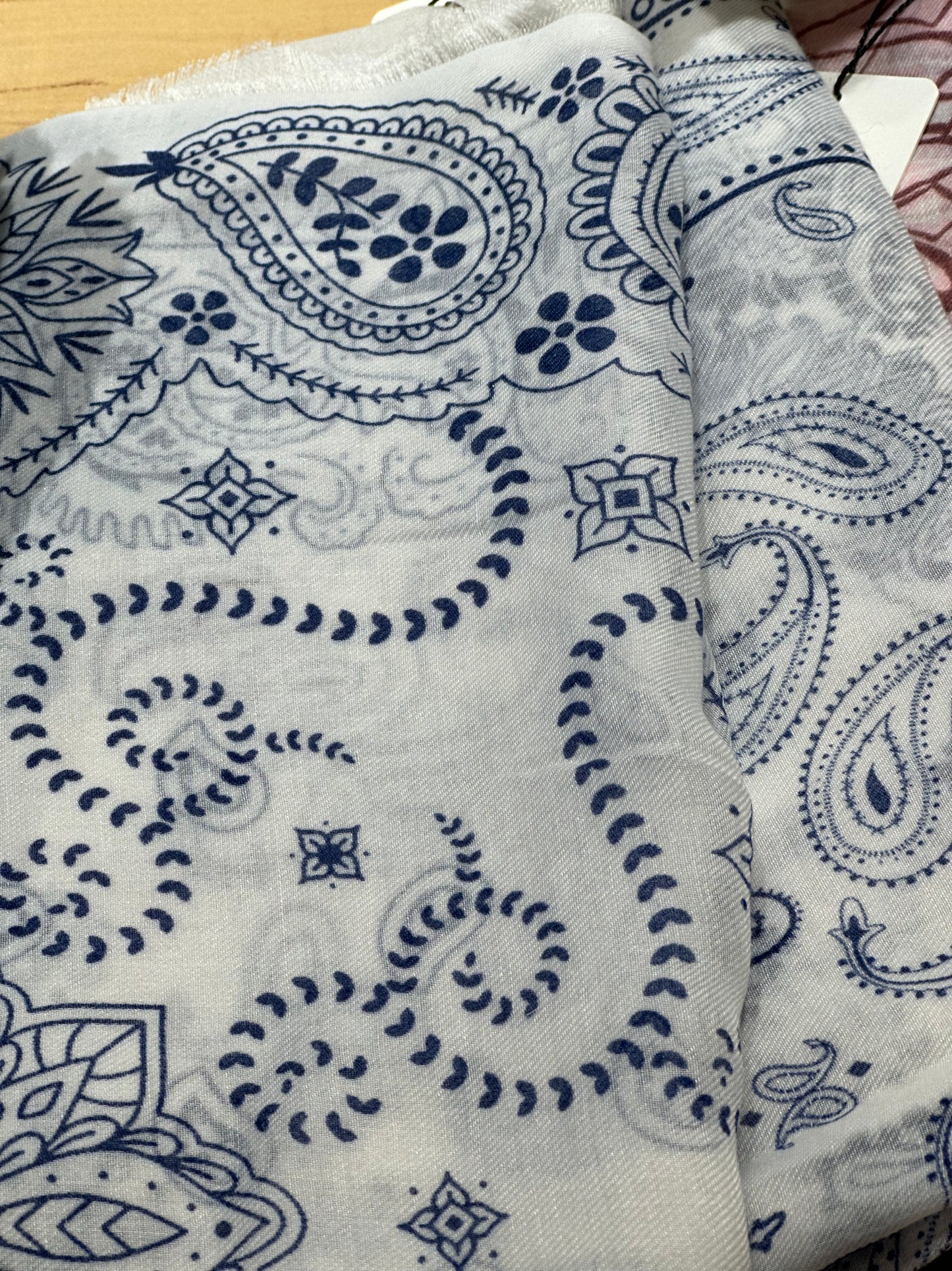 Foulard bandana blanc