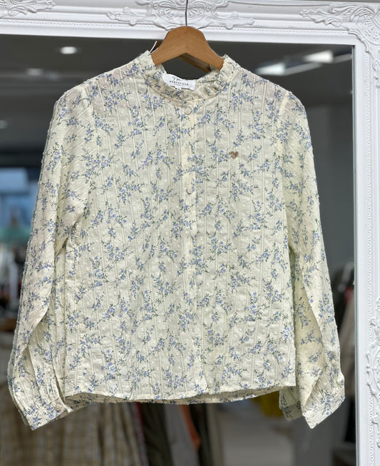 Chemise myosotis junior