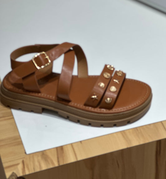 SANDALES CAMEL