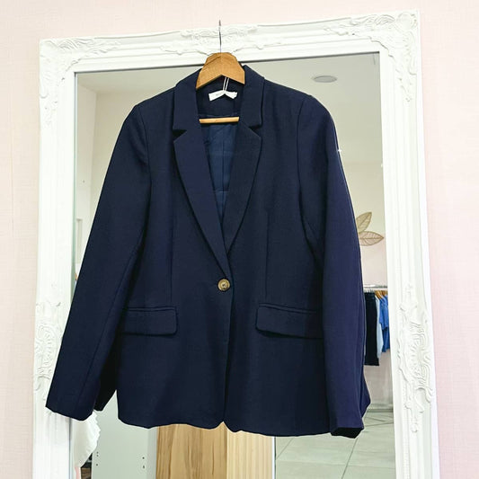 Veste bleu marine femme