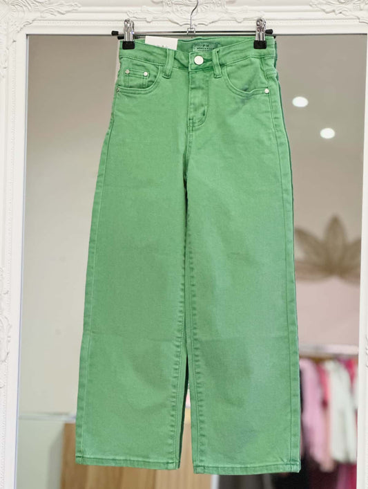 Jean vert junior