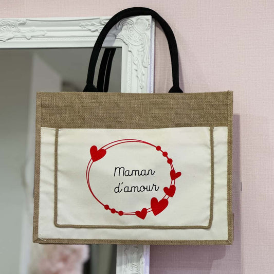 Sac cabas Maman d'amour