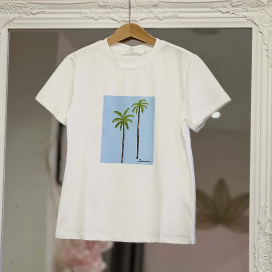 T shirt "Palmier"  junior