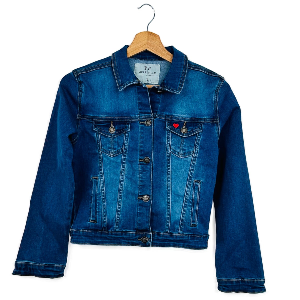 veste en jean enfant