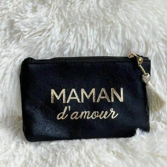 Pochette brillante « Maman d’amour »