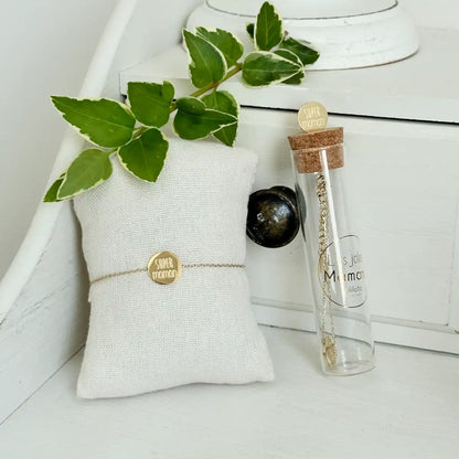 BRACELET MESSAGE  POUR MAMAN