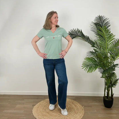 T-shirt « Telle mère telle fille » blanc FEMME